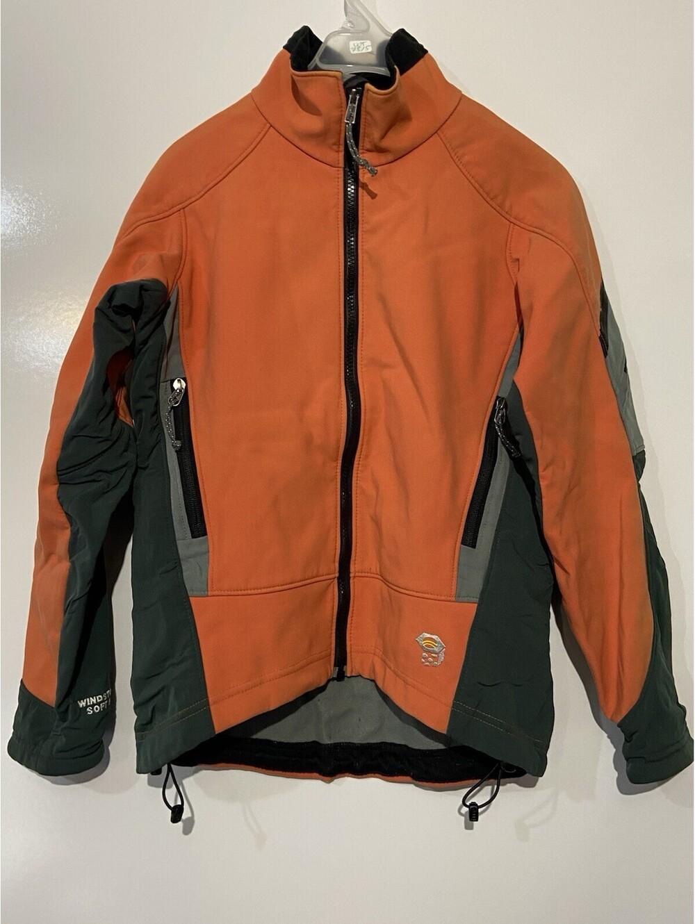 Womens MOUNTAIN HARDWEAR Vintage USA Made Windstopper Soft Shell Jacket Sz 6